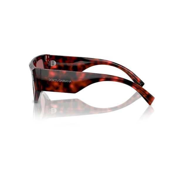 New Dolce & Gabbana Havana Aviator DG4461 3358/69 Sunglasses Women - Picture 3 of 6